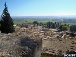 Vista sobre la ciudad en ruinas, Medina Azahara