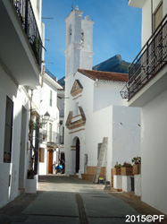 Village church in the centre