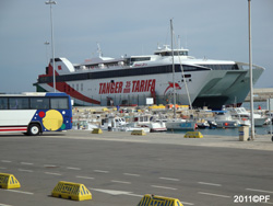 The Fast Ferry from Tarifa
