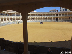 La Plaza de toros - desde el interior