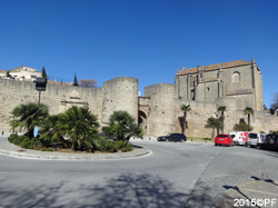 Parte del muro antiguo de la ciudad
